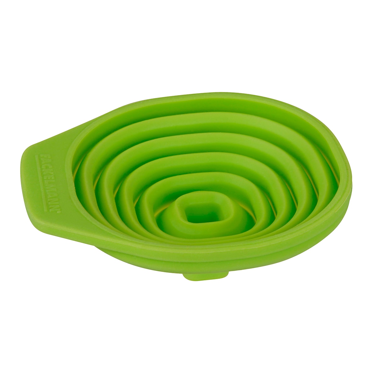 Embudo plegable de silicona Fackelmann Verde-2
