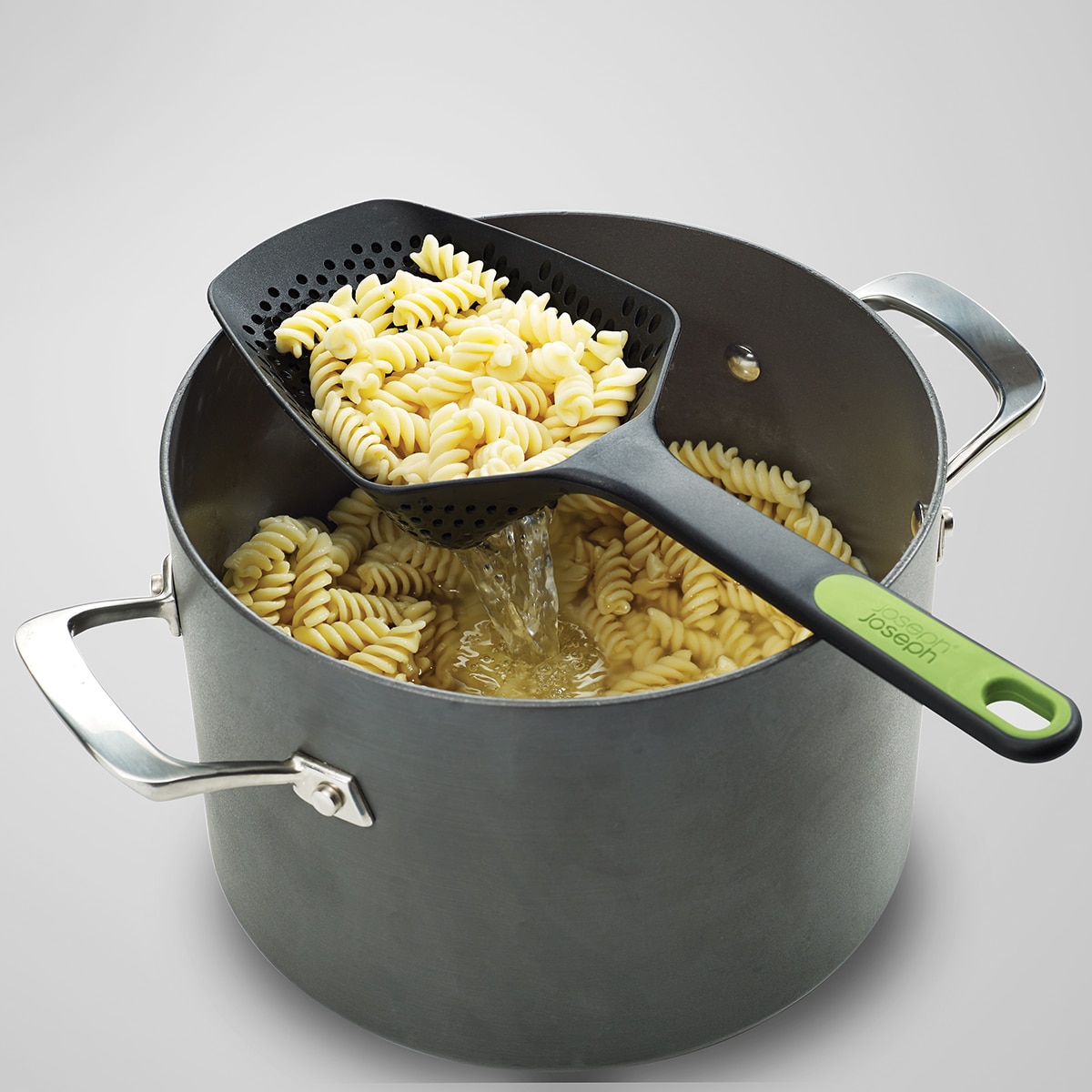 Colher com coador Scoop Cinzento-escuro-2