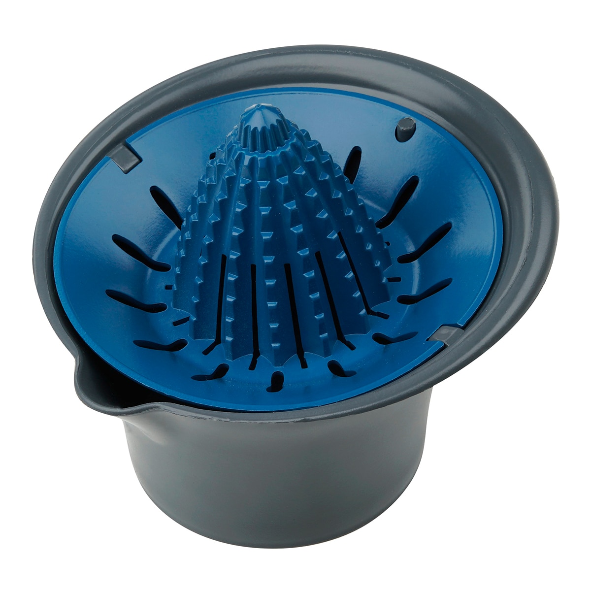 Exprimidor con contenedor Tasty Gris-1