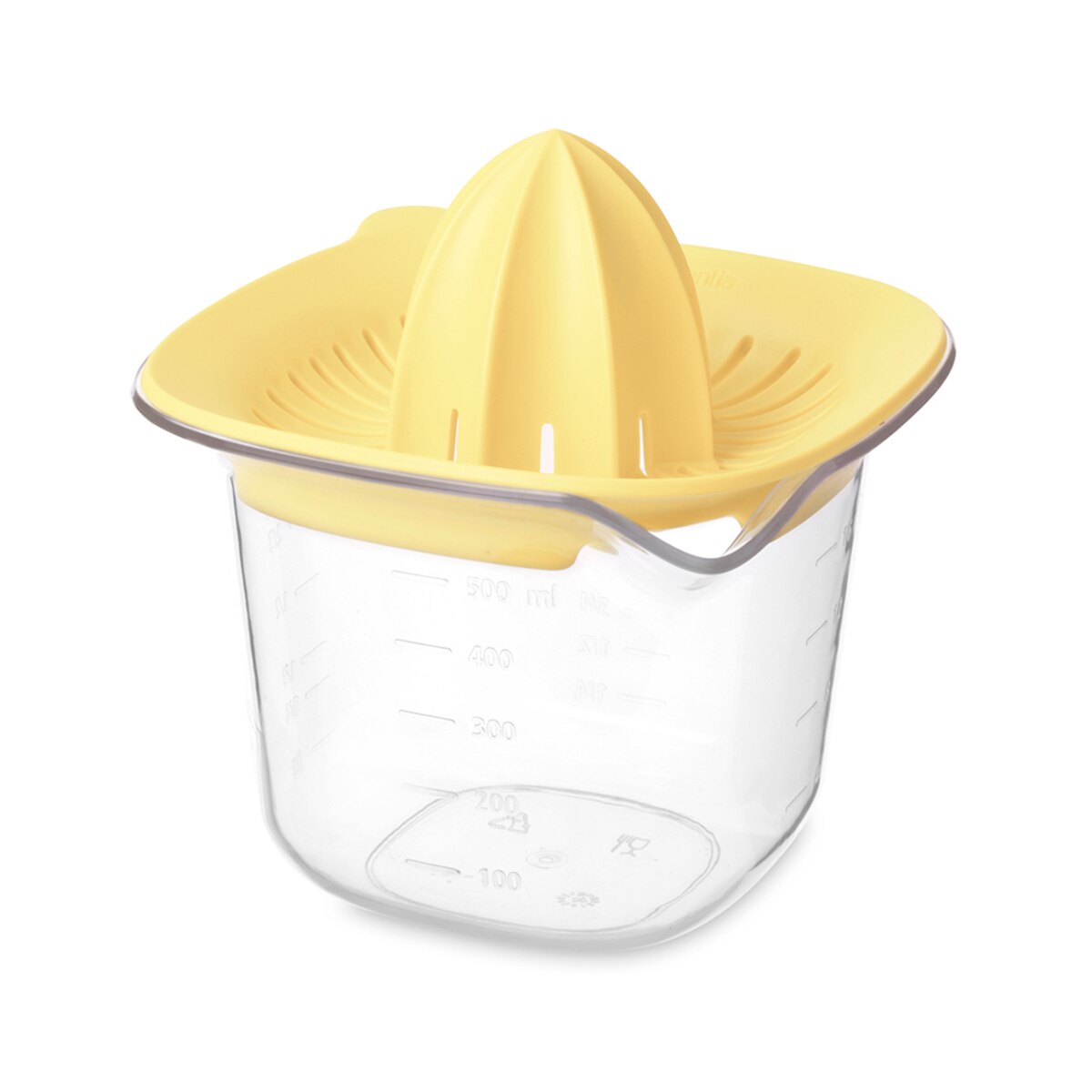 Espremedor + Medidor Amarelo-1