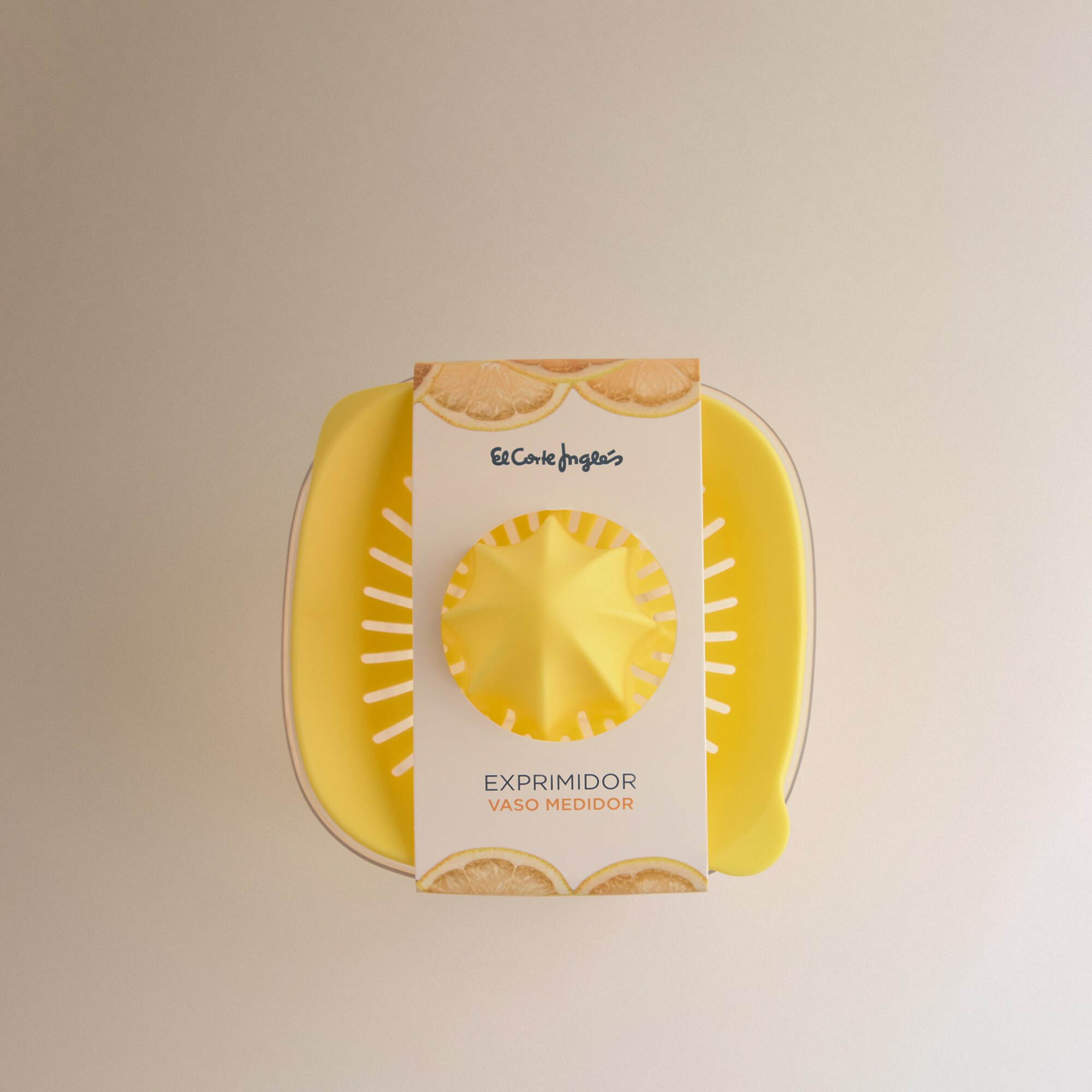 Espremedor com Medidor Amarelo-3