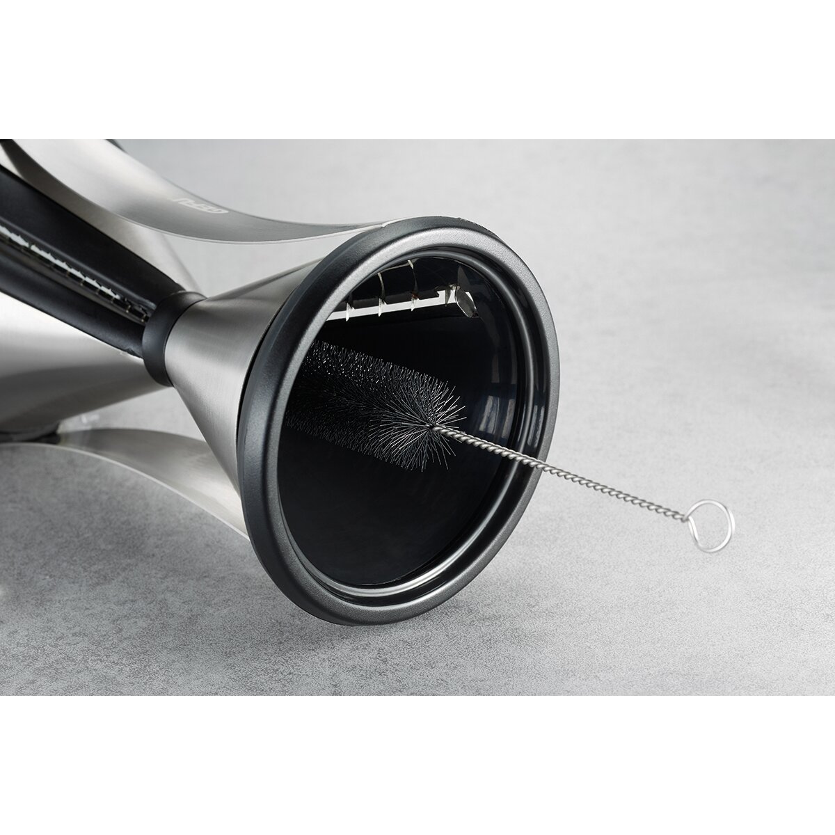Ralador de verduras em espiral Spirelli XL Gefu Preto-3