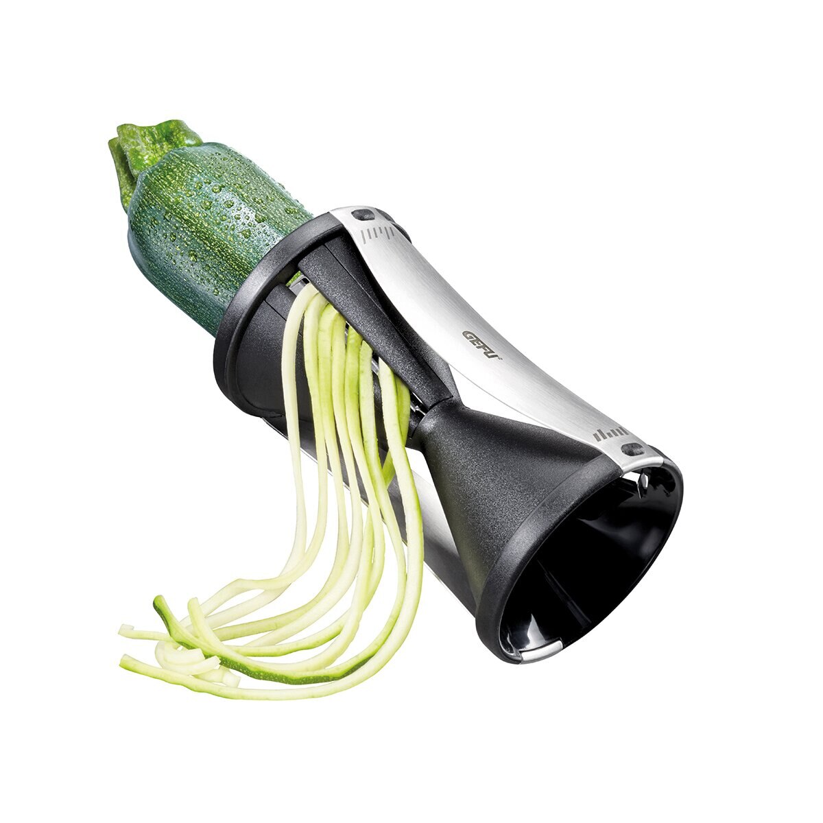 Ralador de verduras em espiral Spirelli Classic Gefu Preto-3