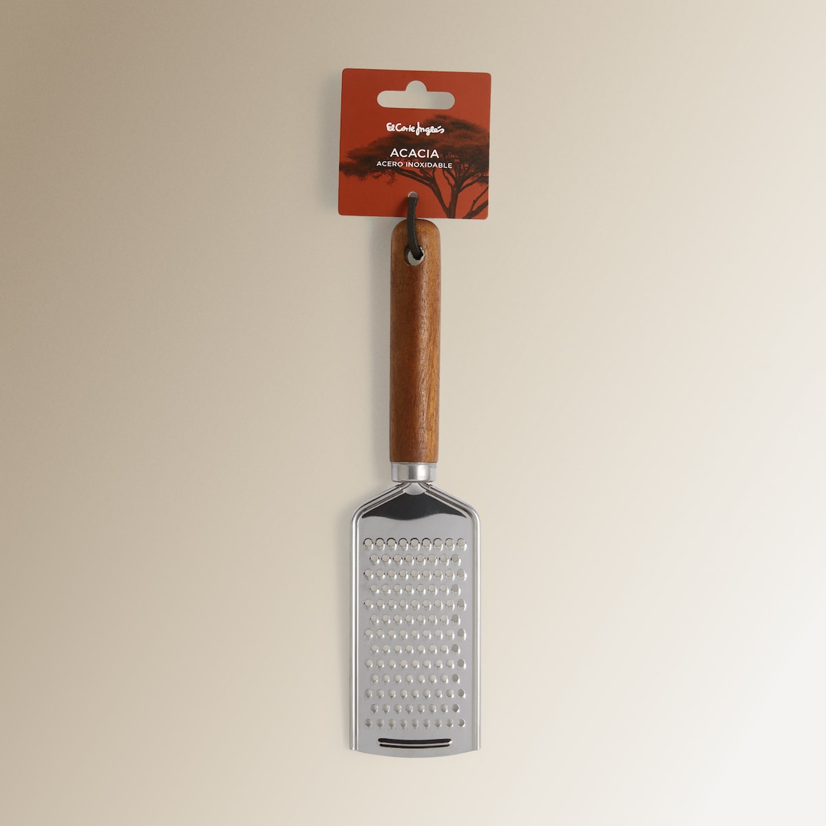 Ralador com Cabo de Madeira de Acácia Natural-4