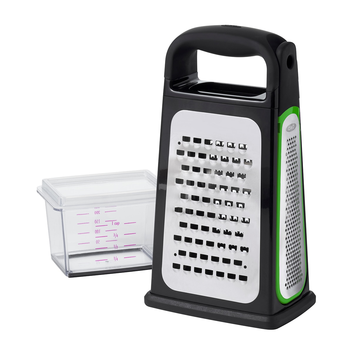 Imagem 0 de Ralador de 3 Faces com Ralador Zester Incorporado Ralador Good Grips