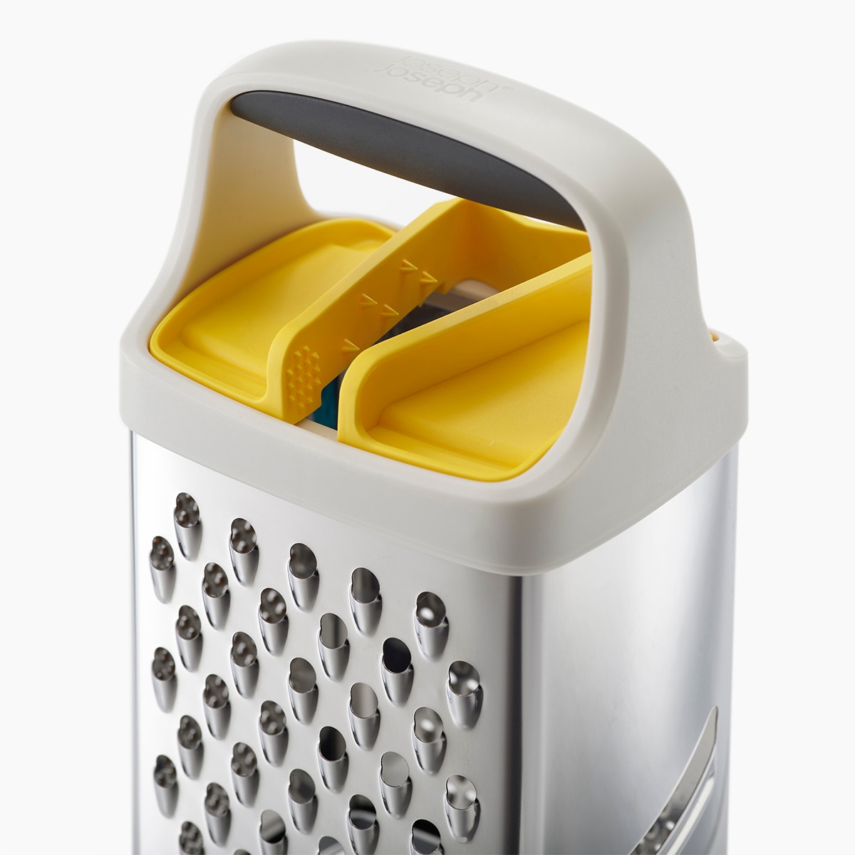 Ralador com Recipiente Multi-Grip Grater Cinzento-5