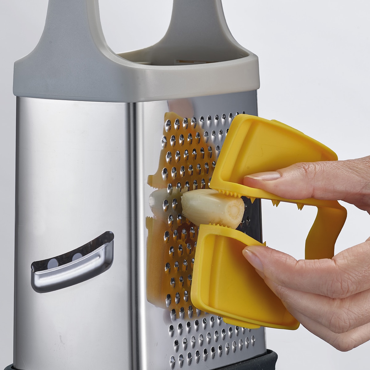 Ralador com Recipiente Multi-Grip Grater Cinzento-16