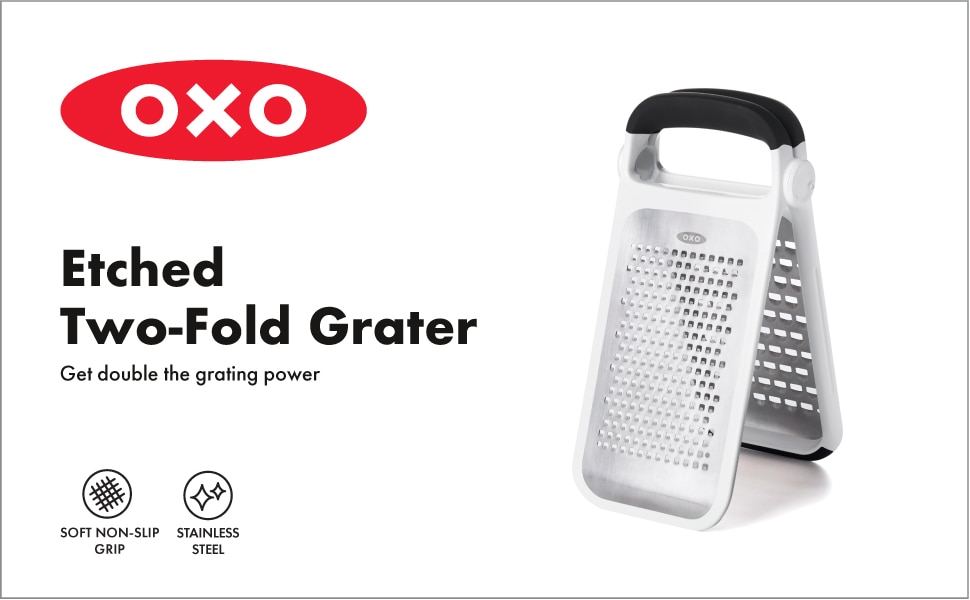 Ralador Duplo Médio e Grosso Good Grips Branco-13