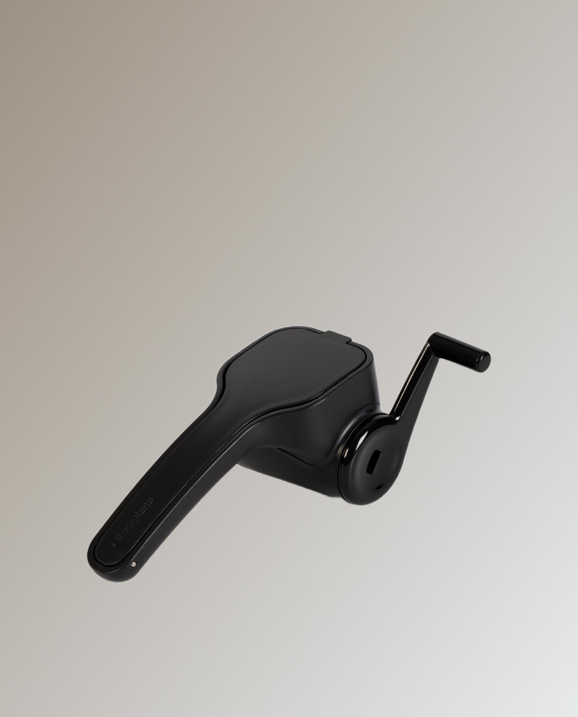 Imagen 1 de Rallador giratorio con cuchilla fotograbada Specialty Microplane Negro