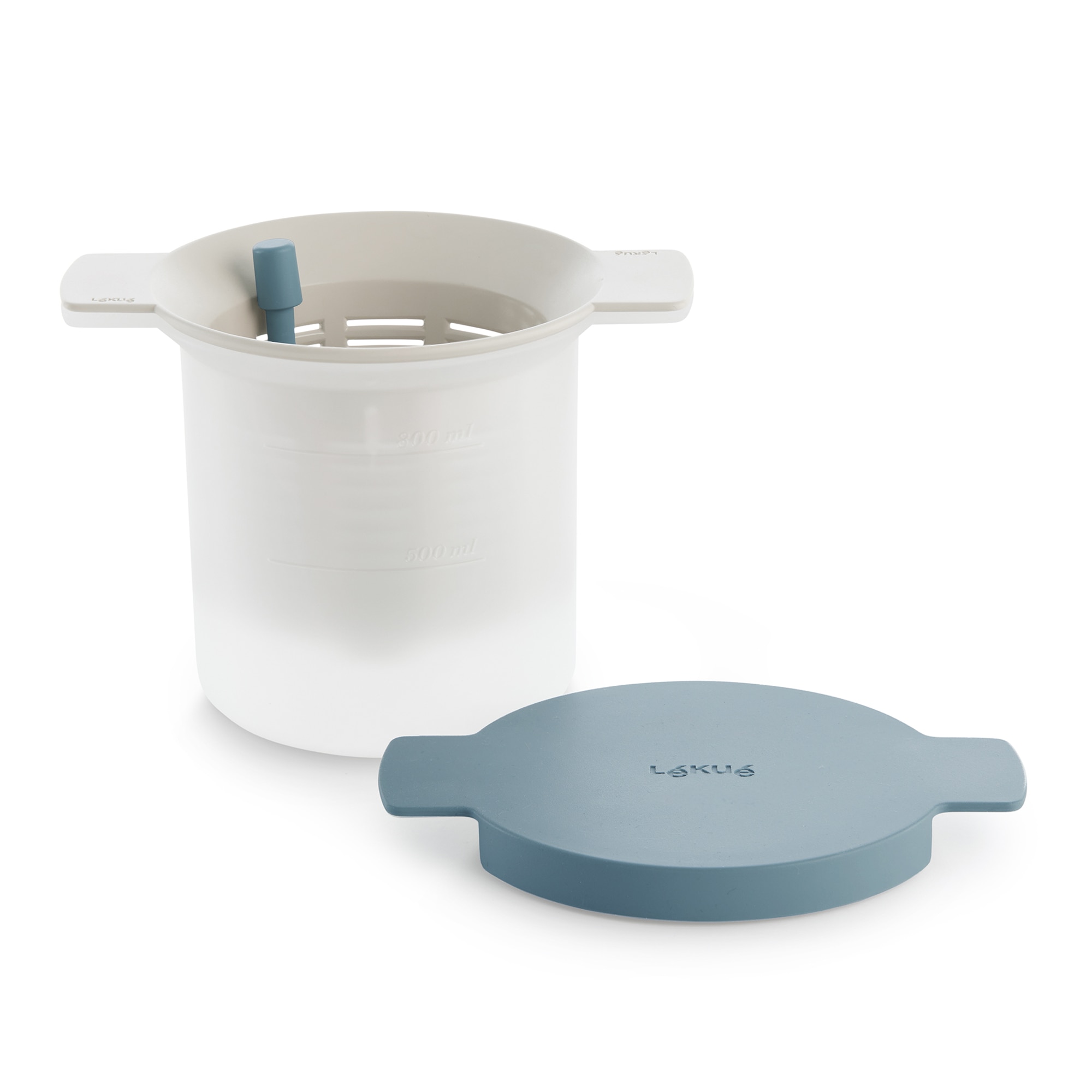 Máquina de Kefir e Iogurte Maker Azul-4