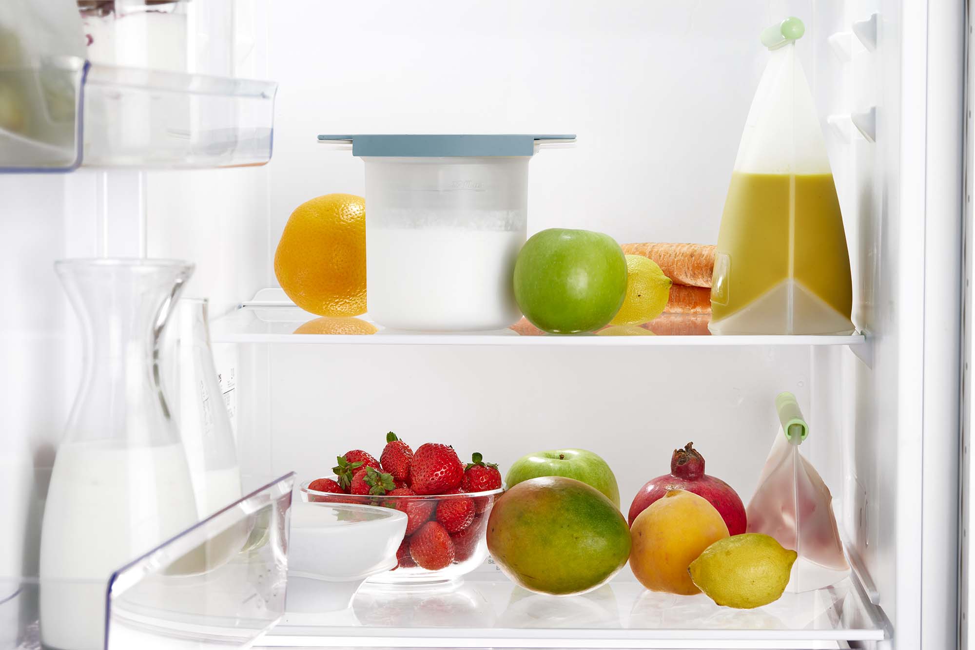 Máquina de Kefir e Iogurte Maker Azul-10