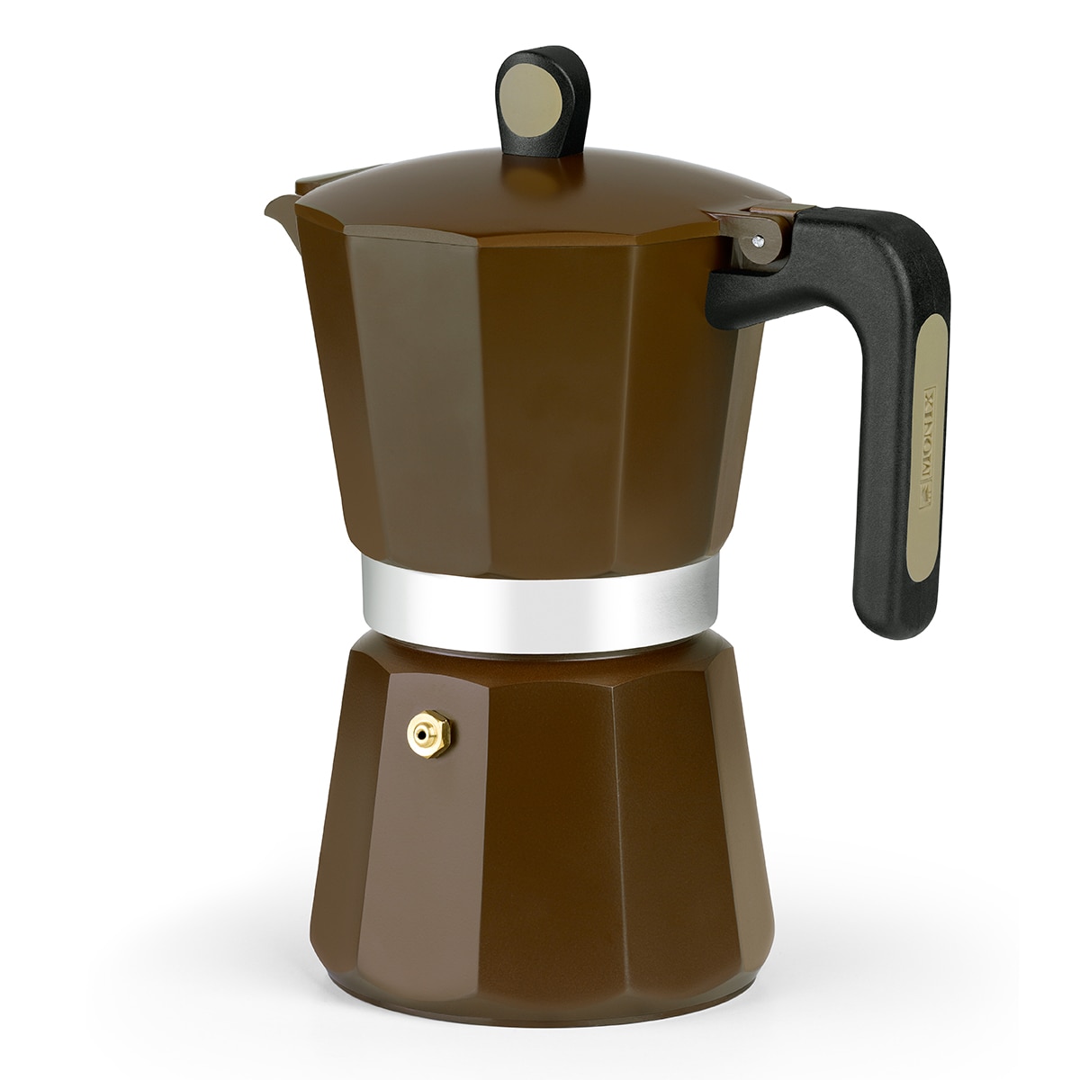 Cafetera italiana New Cream Full Induction Monix Marrón-2