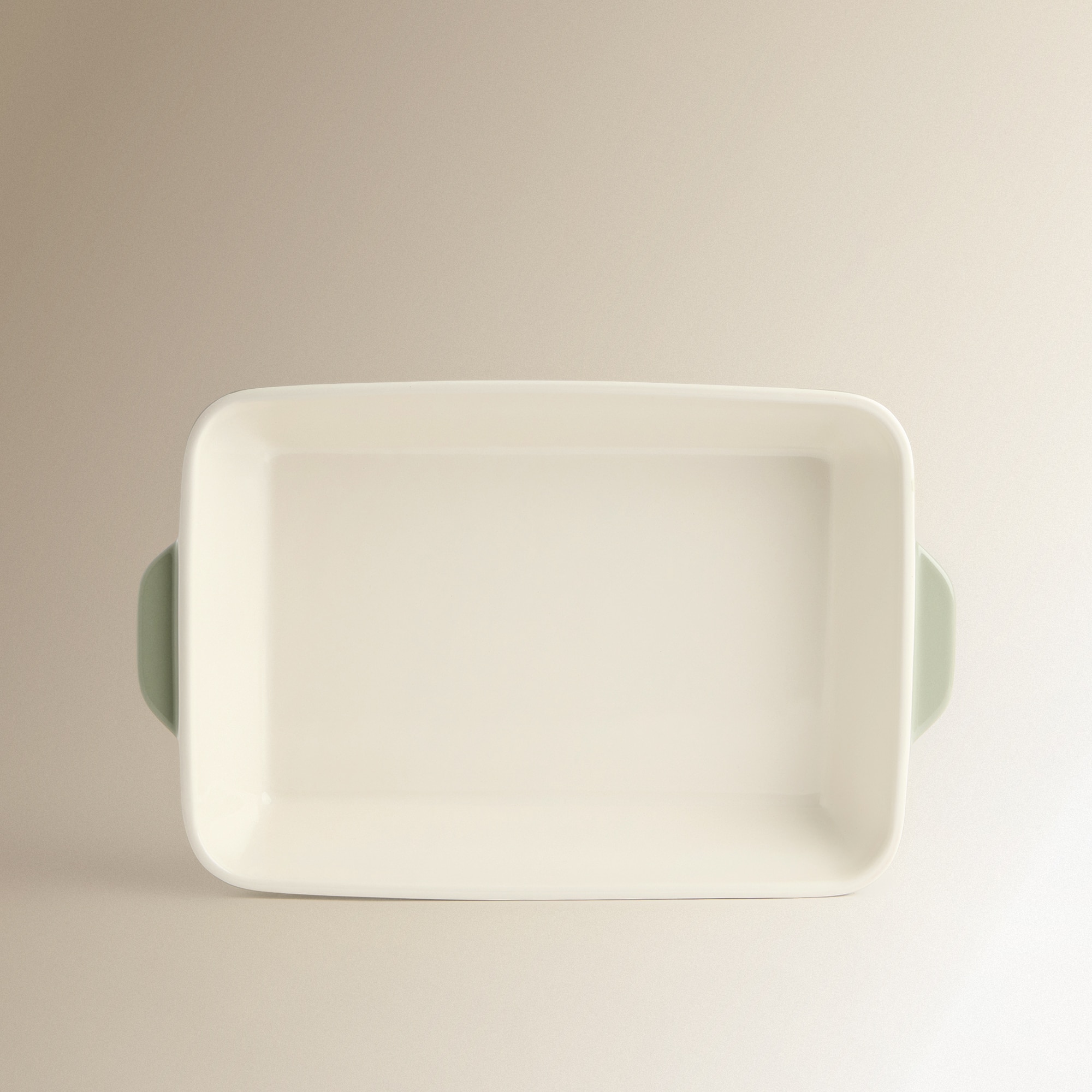 Fuente de horno de cerámica El Corte Inglés Verde menta-2