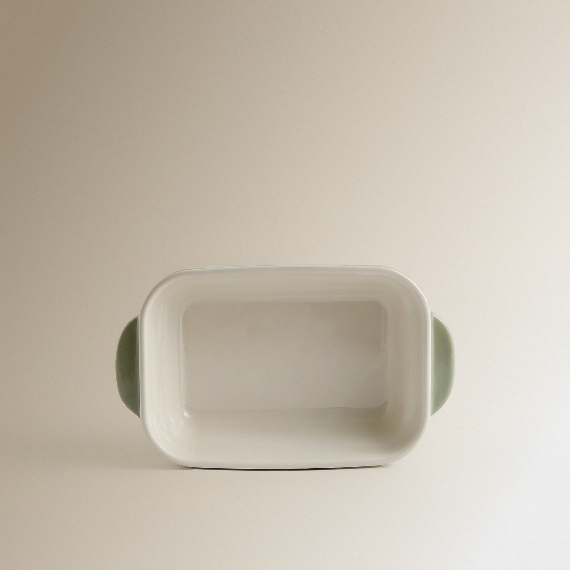 Set de 2 fuentes de horno de cerámica El Corte Inglés Verde menta-4