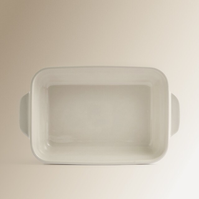 Imagen 0 de Fuente  para el horno de cerámica Ecru El Corte Inglés