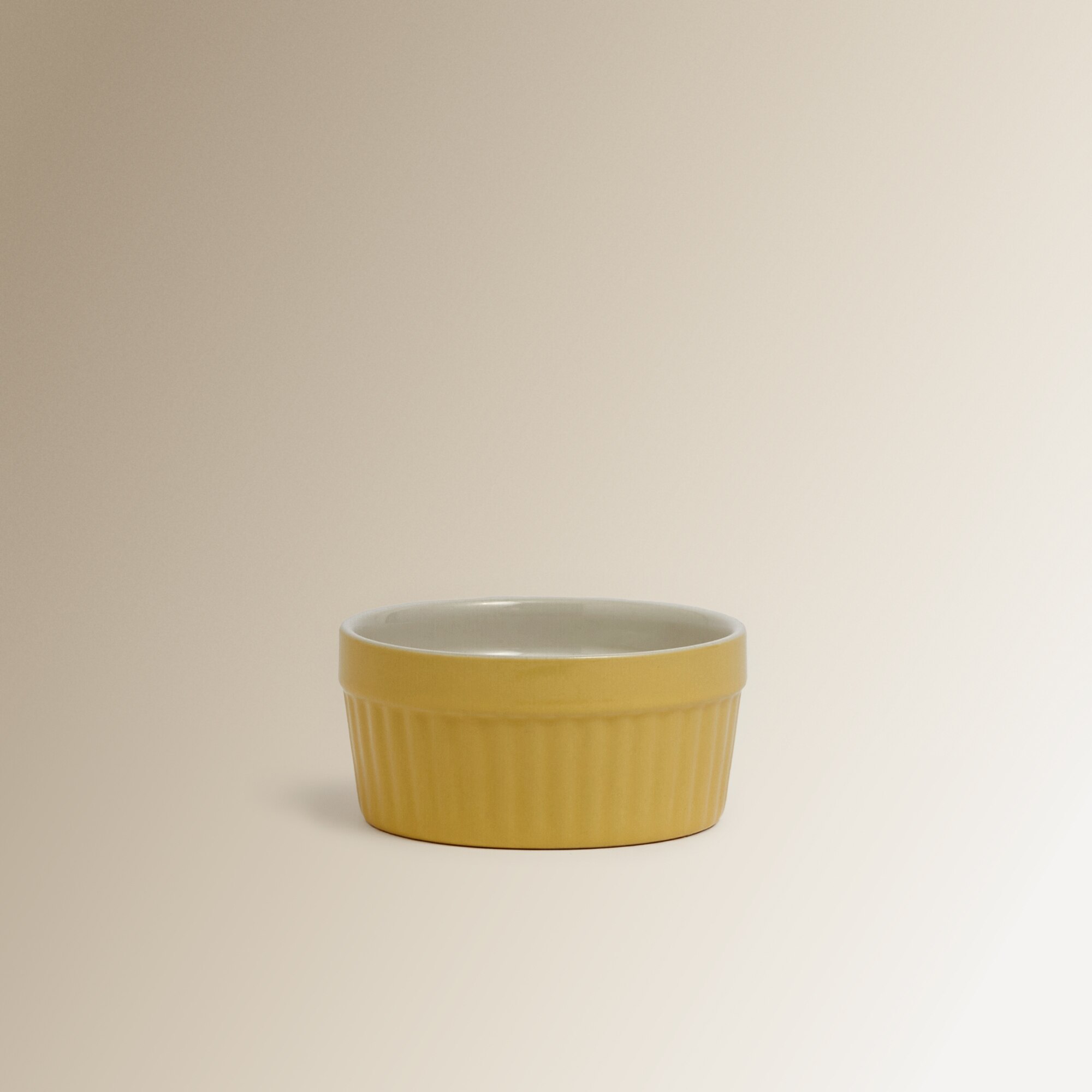 Ramekin de Cerâmica Florescer Amarelo-2