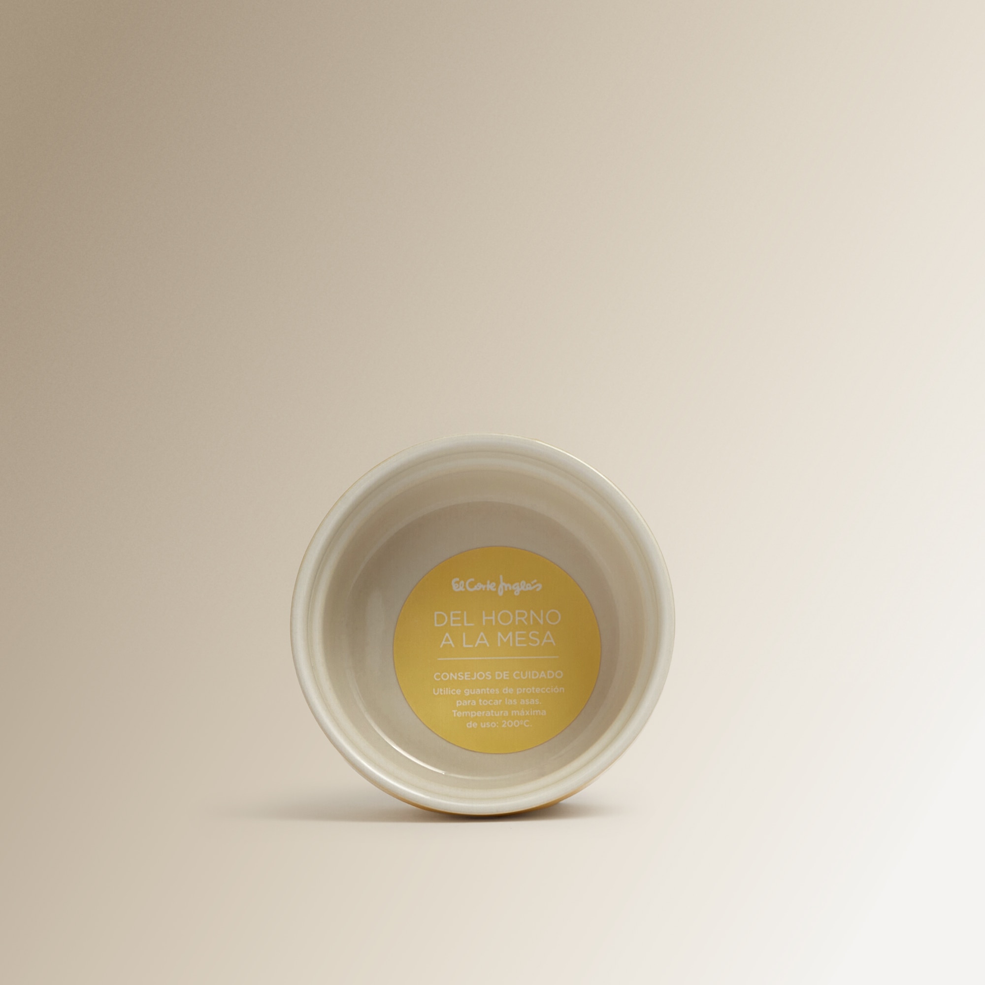 Ramekin de Cerâmica Florescer Amarelo-5