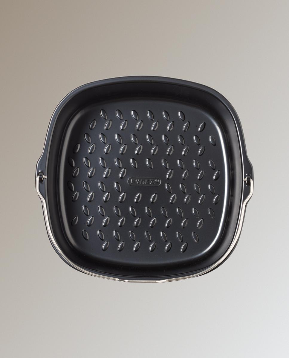 Fuente cuadrada para Air Fryer Glide Pyrex Negro-4