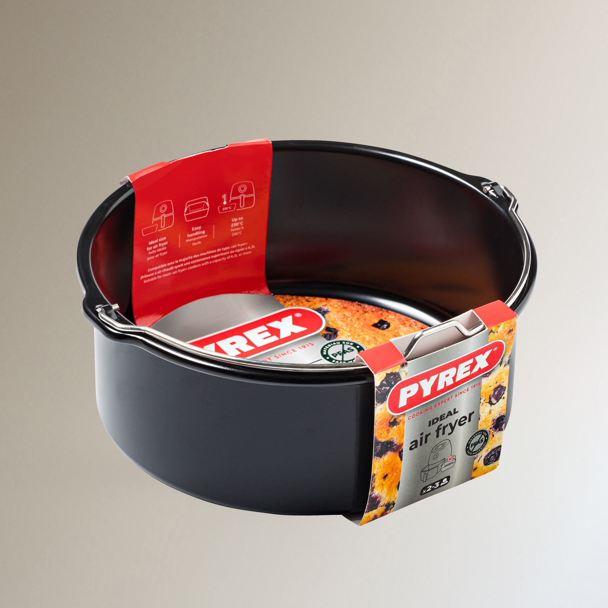 Imagen 0 de Fuente redonda para Air Fryer Glide Pyrex