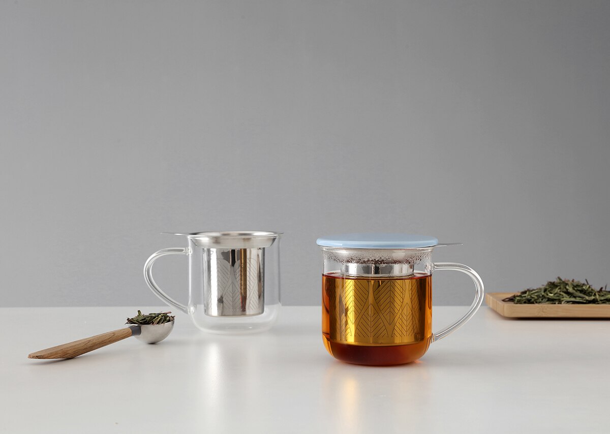 Caneca com Infusor Minima Eva Transparente-10
