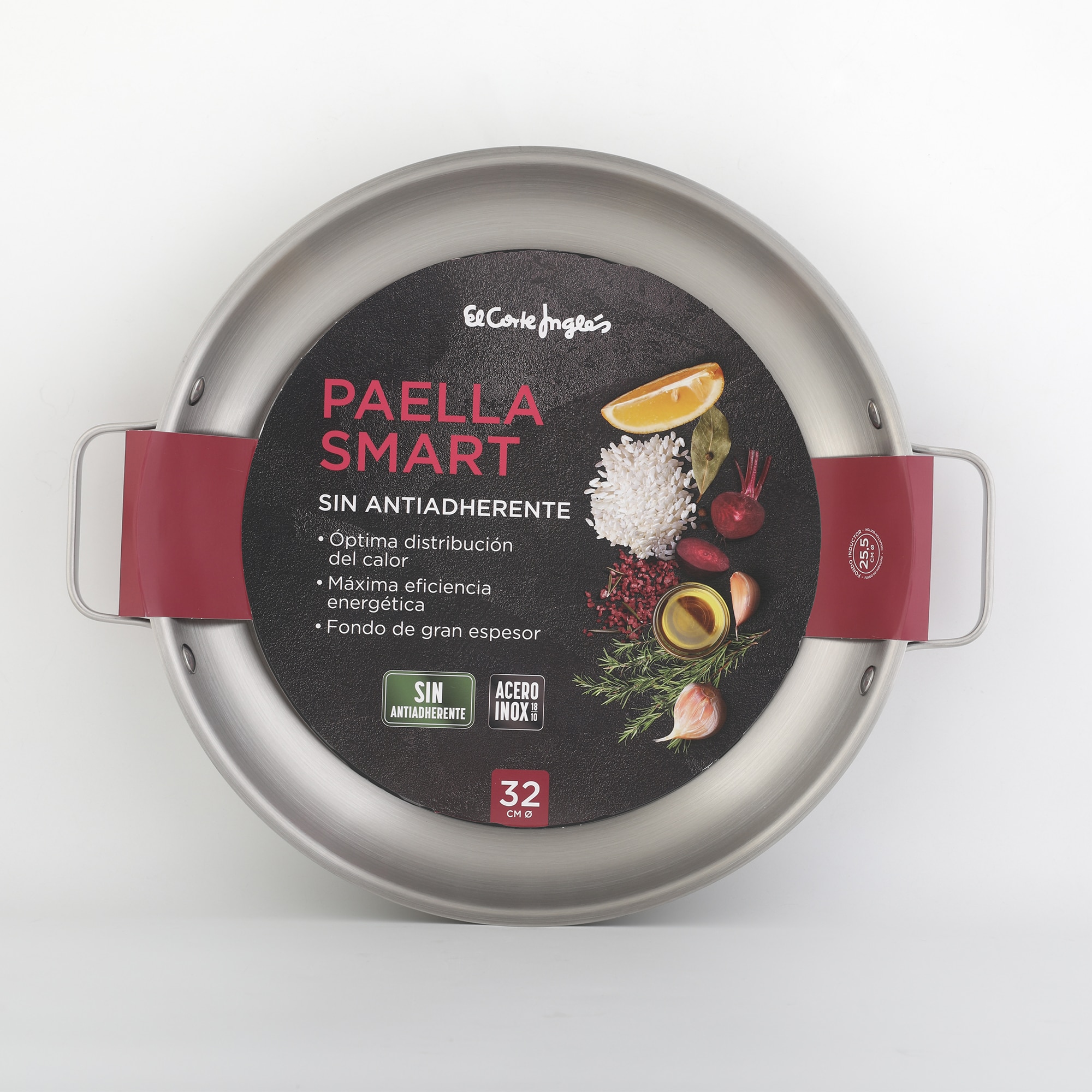 Frigideira de Aço Inoxidável sem Antiaderente Smart Aço-4