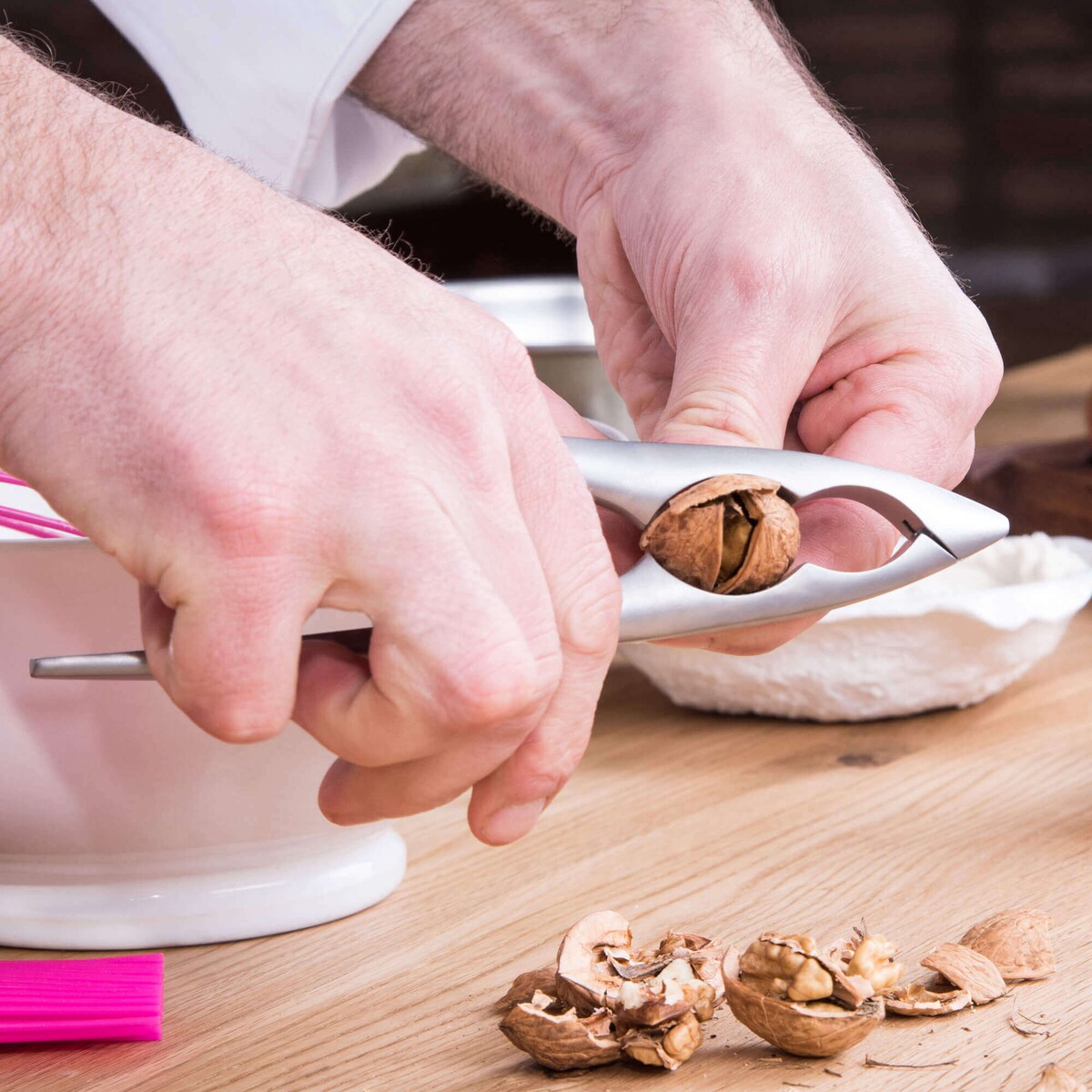 Quebra-nozes Profissional 3 Claveles Aço-1