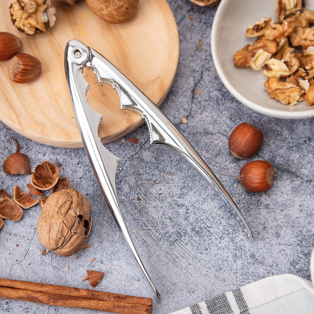 Quebra-nozes 3 Cravos Aço-1