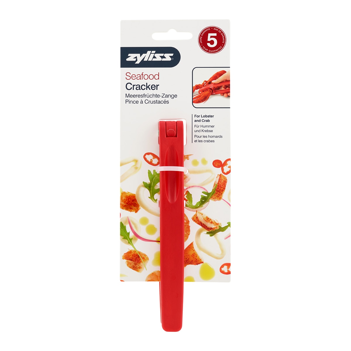 Pinça de marisco Zyliss Vermelho-3
