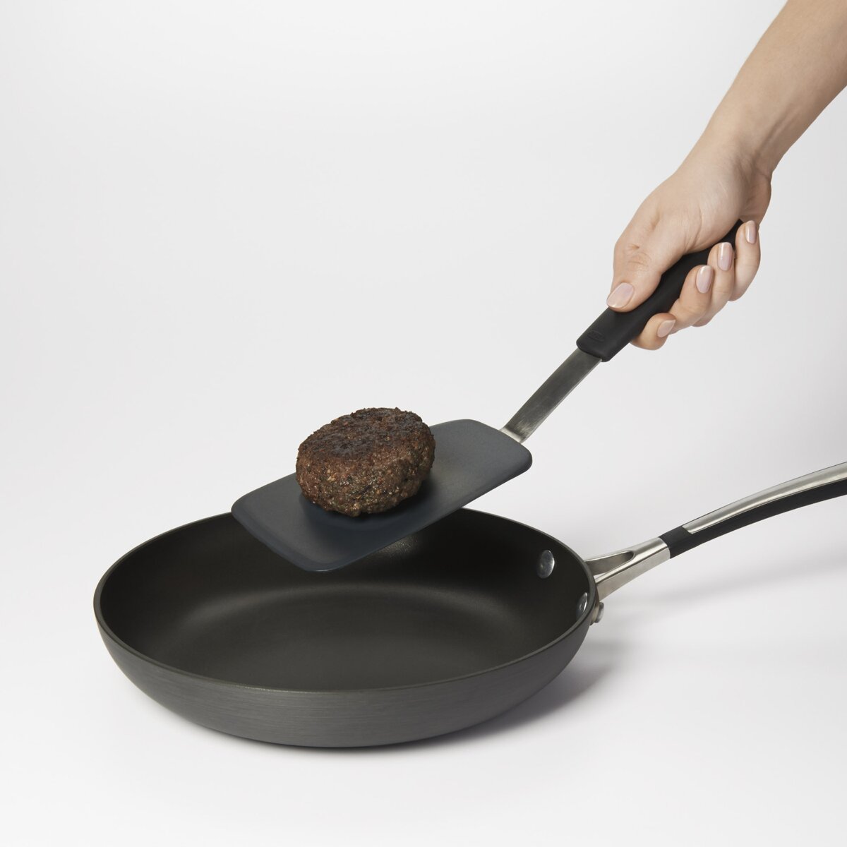Espátula lisa Good Grips Oxo Preto-2