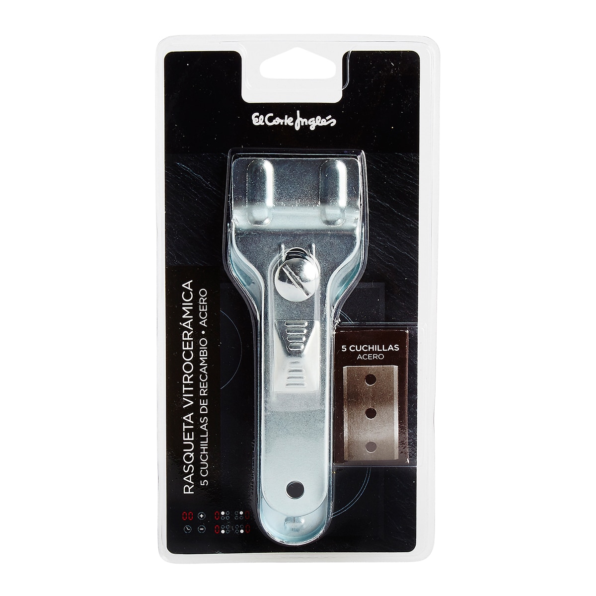 Espátula para vitrocerâmica com lâminas Cinzento-3