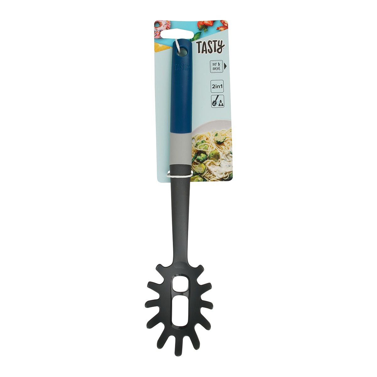 Cuchara para servir espaguetis Tasty Gris-7