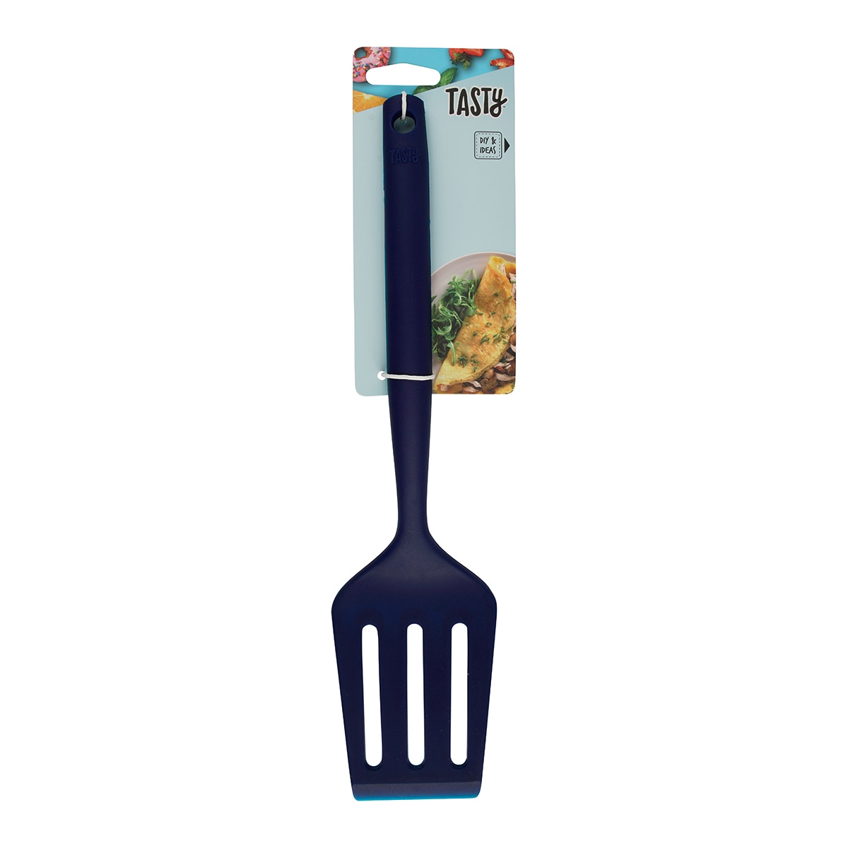 Espátula de pescado de silicona Tasty Azul-7