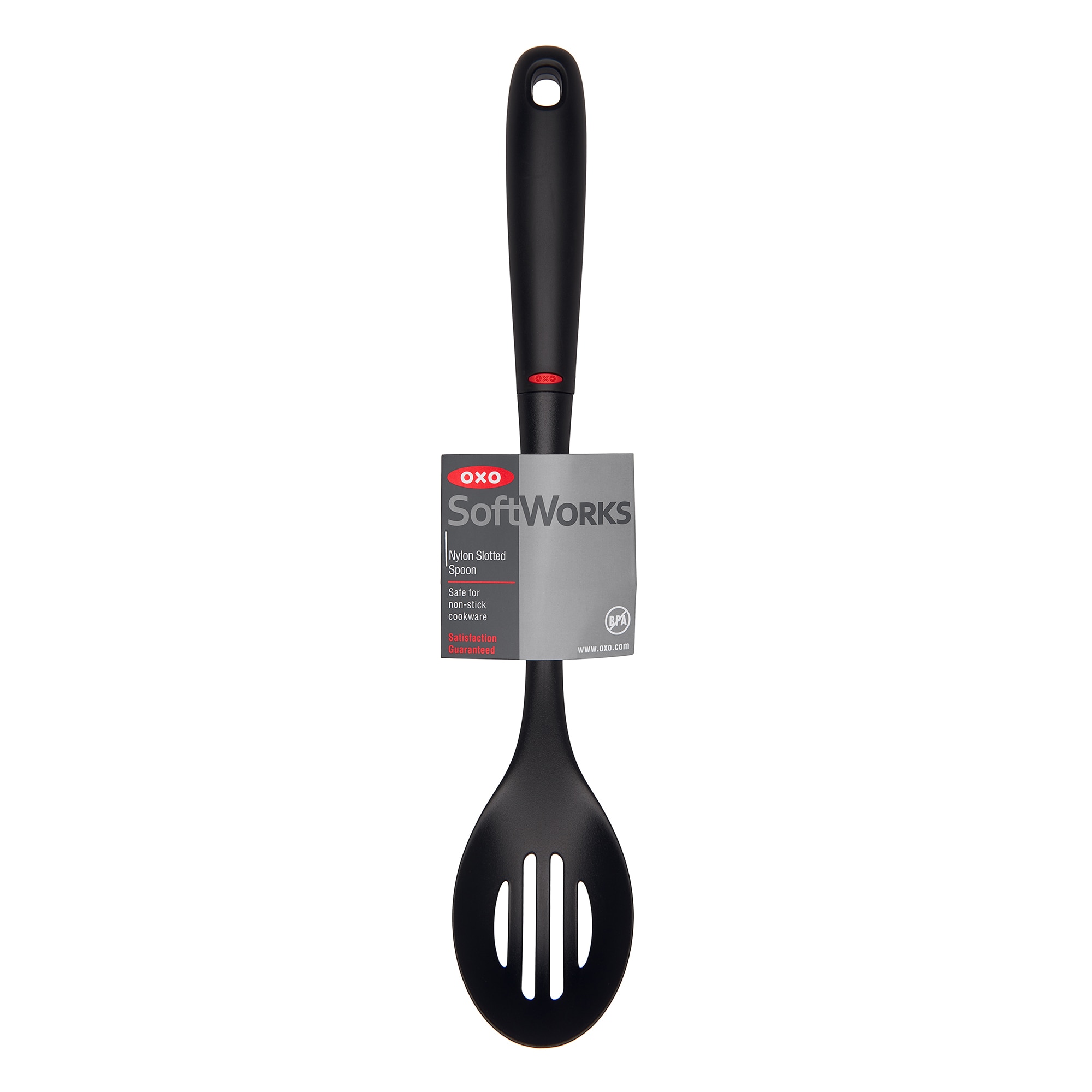 Colher Escumadeira de Nylon SW Preto-5
