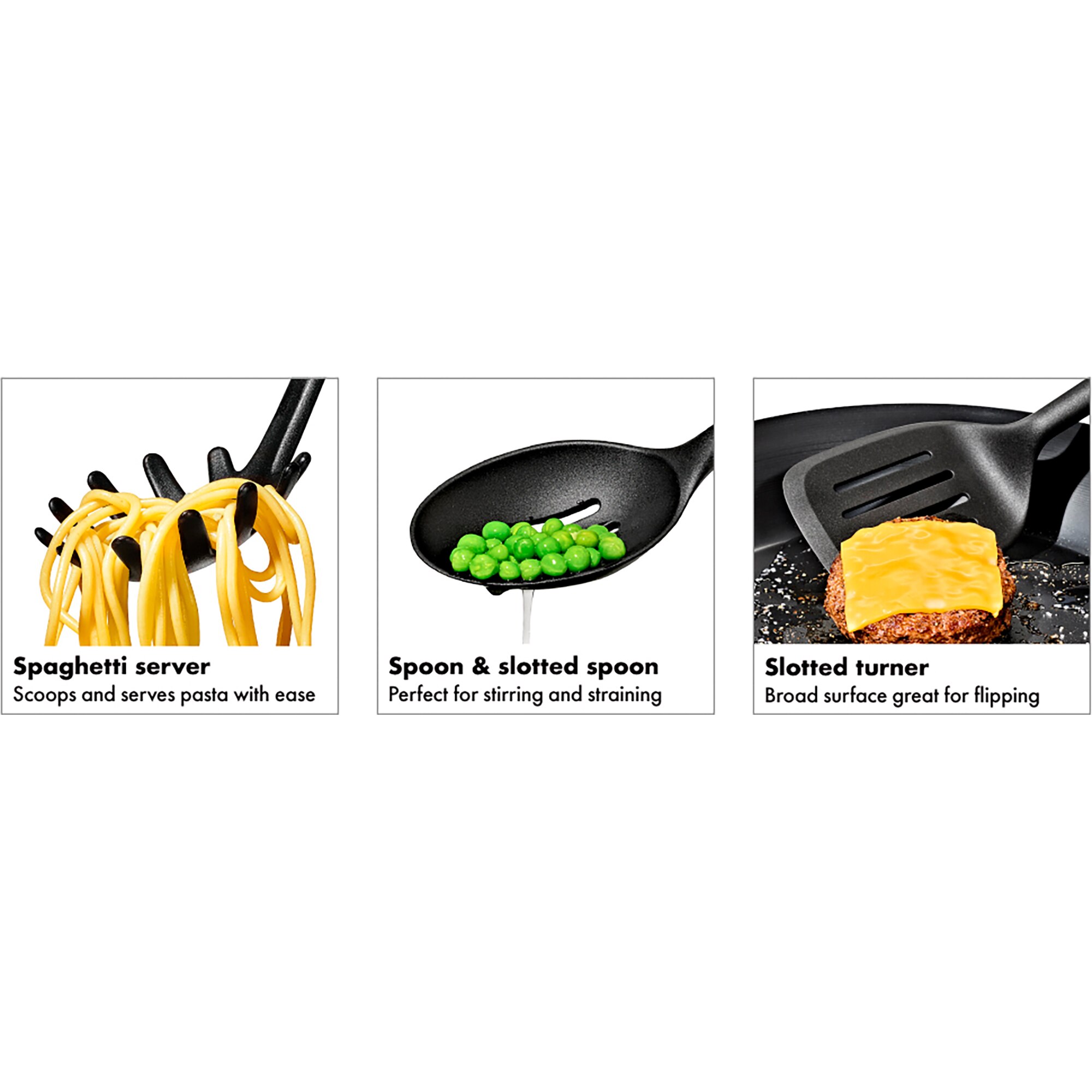 Colher para Massa de Nylon SW Preto-7