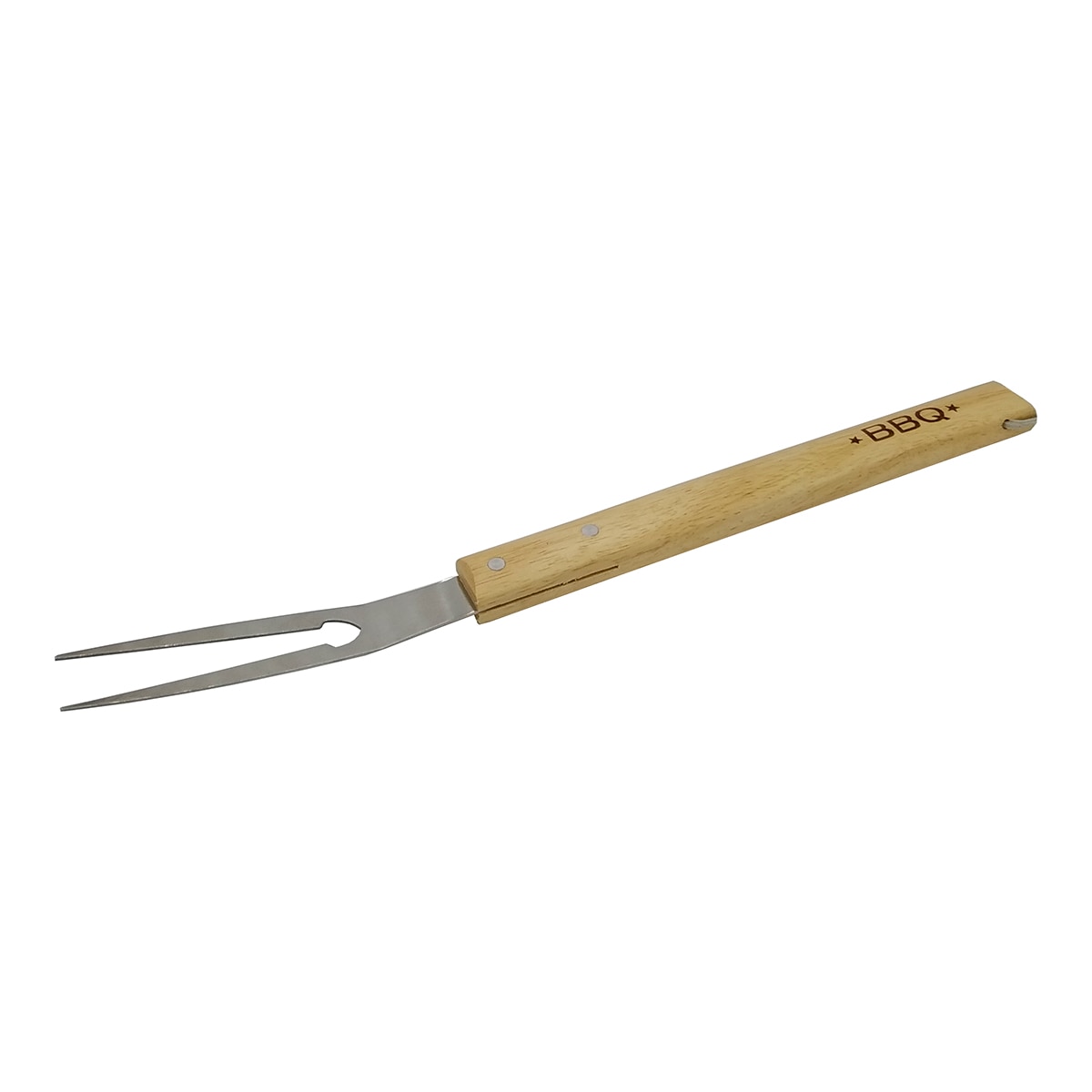 Tenedor de barbacoa con mango de madera BBQ Fackelmann Natural-2