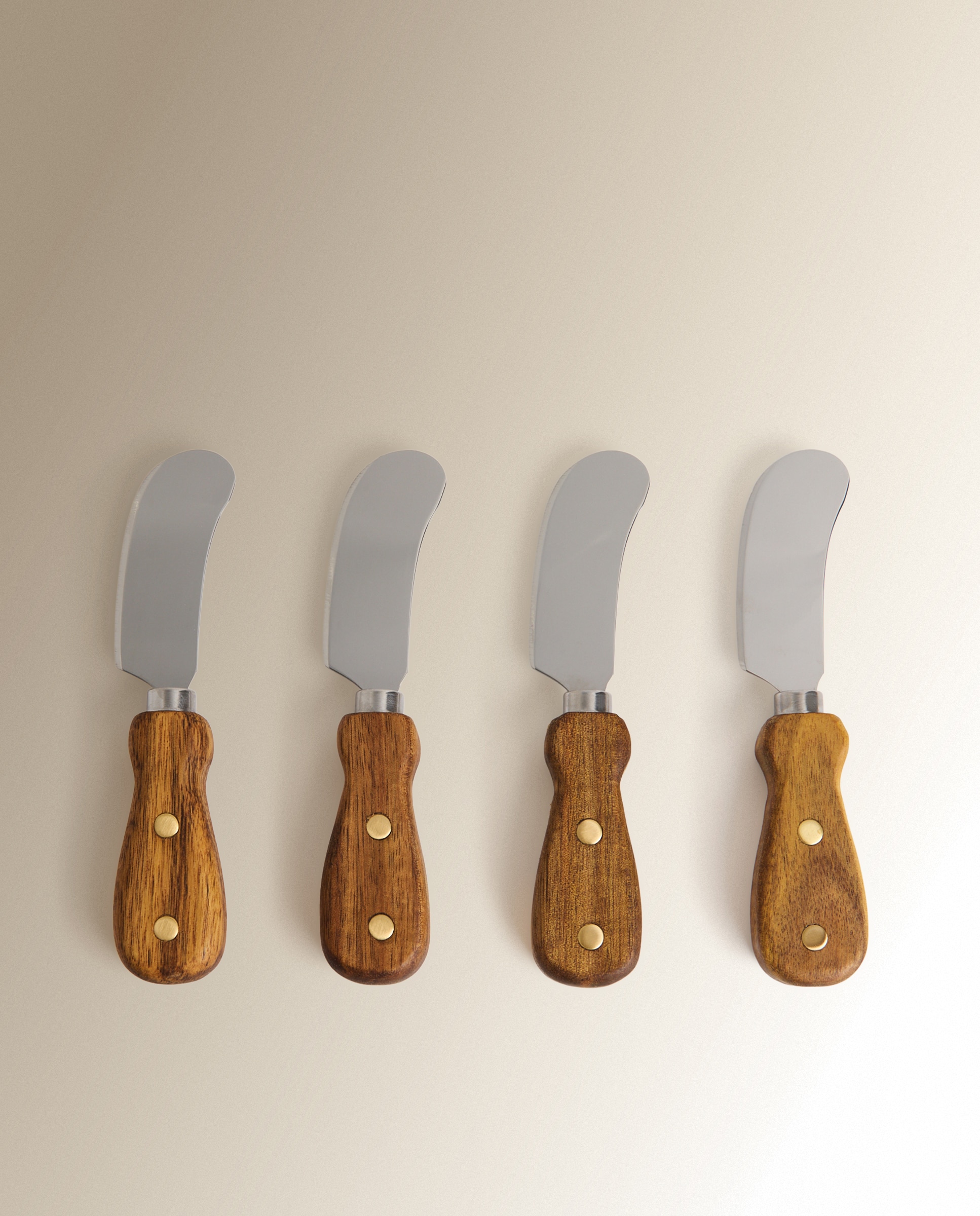 Set de 4 piezas para foie en caja de madera - Natural Natural-1