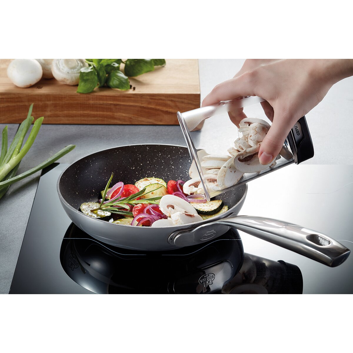 Cortador de verduras Rápido Gefu Preto-6
