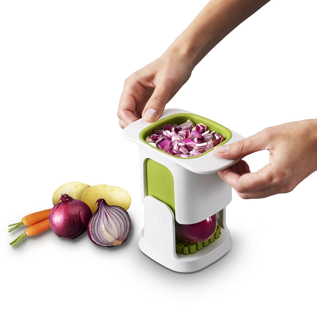 Picador de Verduras ChopCup Branco-4