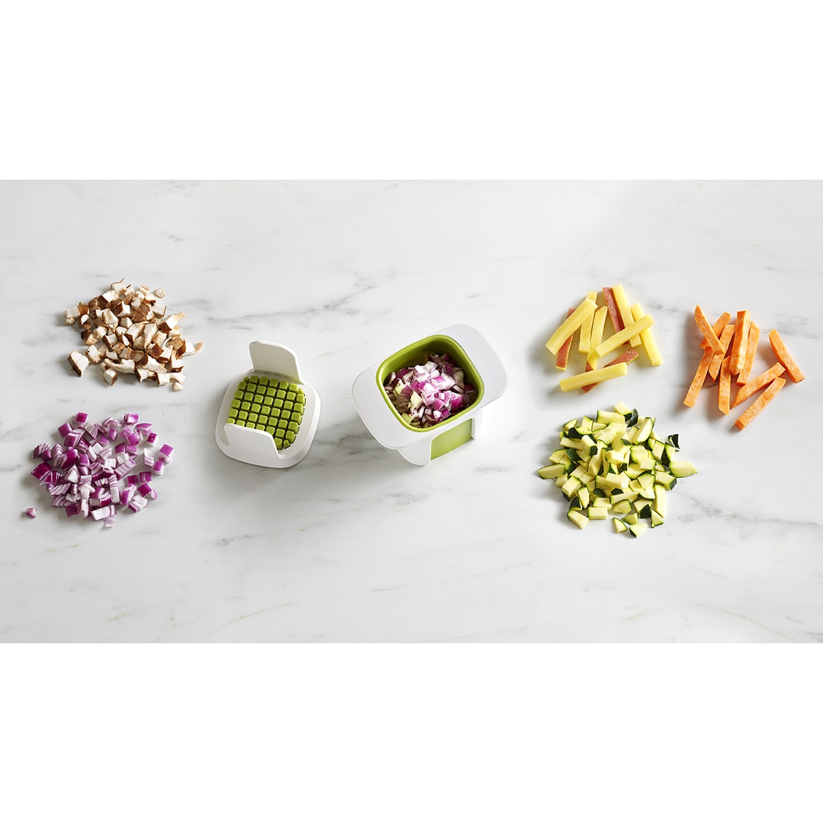 Picador de Verduras ChopCup Branco-12