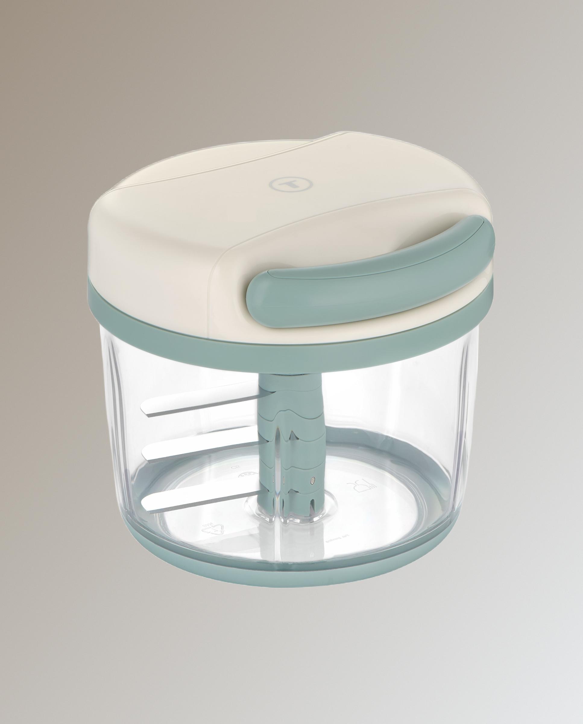 Picadora Manual Sin Cables 900 ml Eucalipto Tefal - Azul 900 ml Azul-1