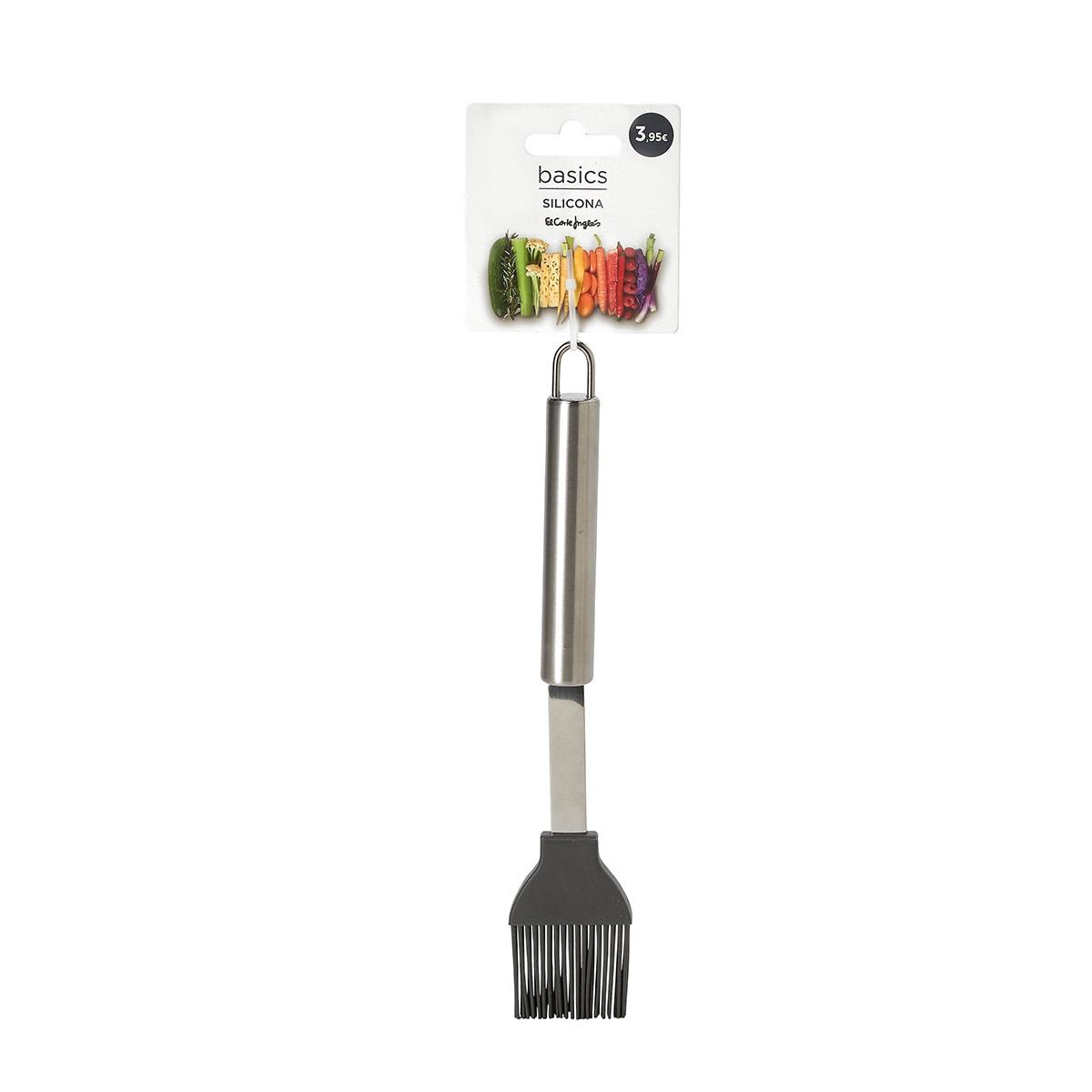 Pincel Inox y Silicona Basics El Corte Inglés Acero-2