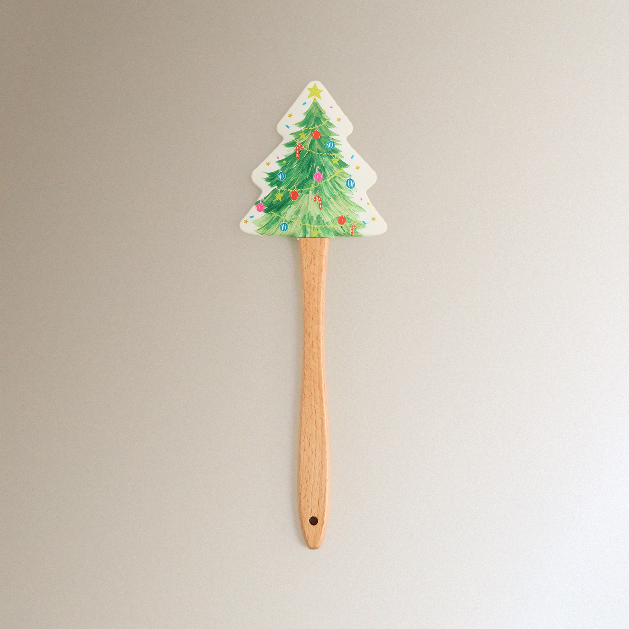 Espátula Árvore de Natal Verde-1