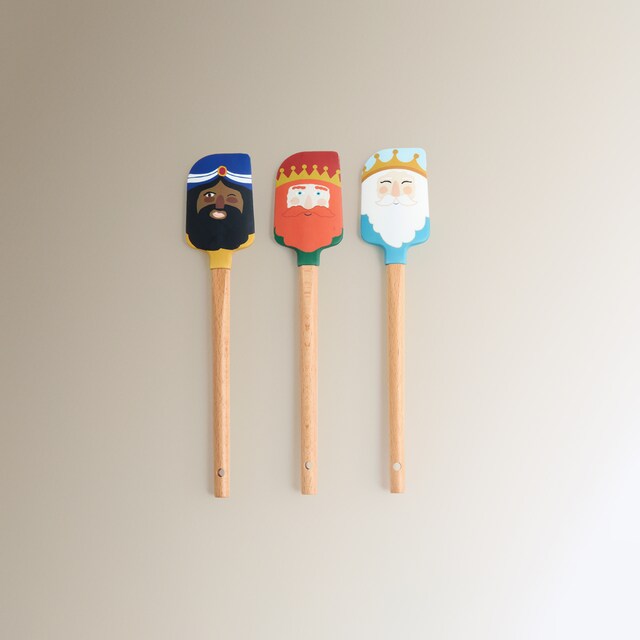 Imagem 0 de Conjunto de 3 Espátulas Reis Magos Natal