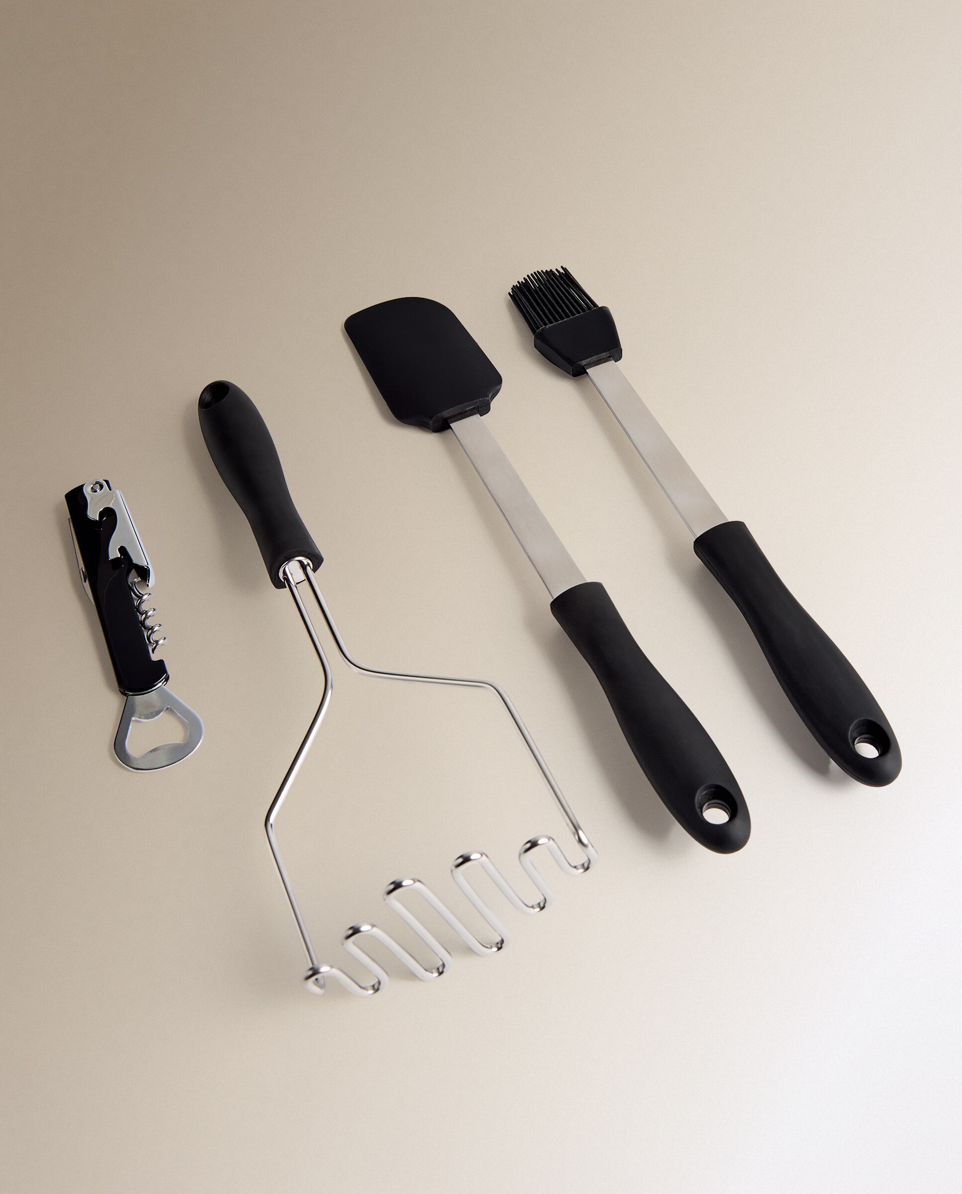 Espátula de Silicone Heroline Preto-5