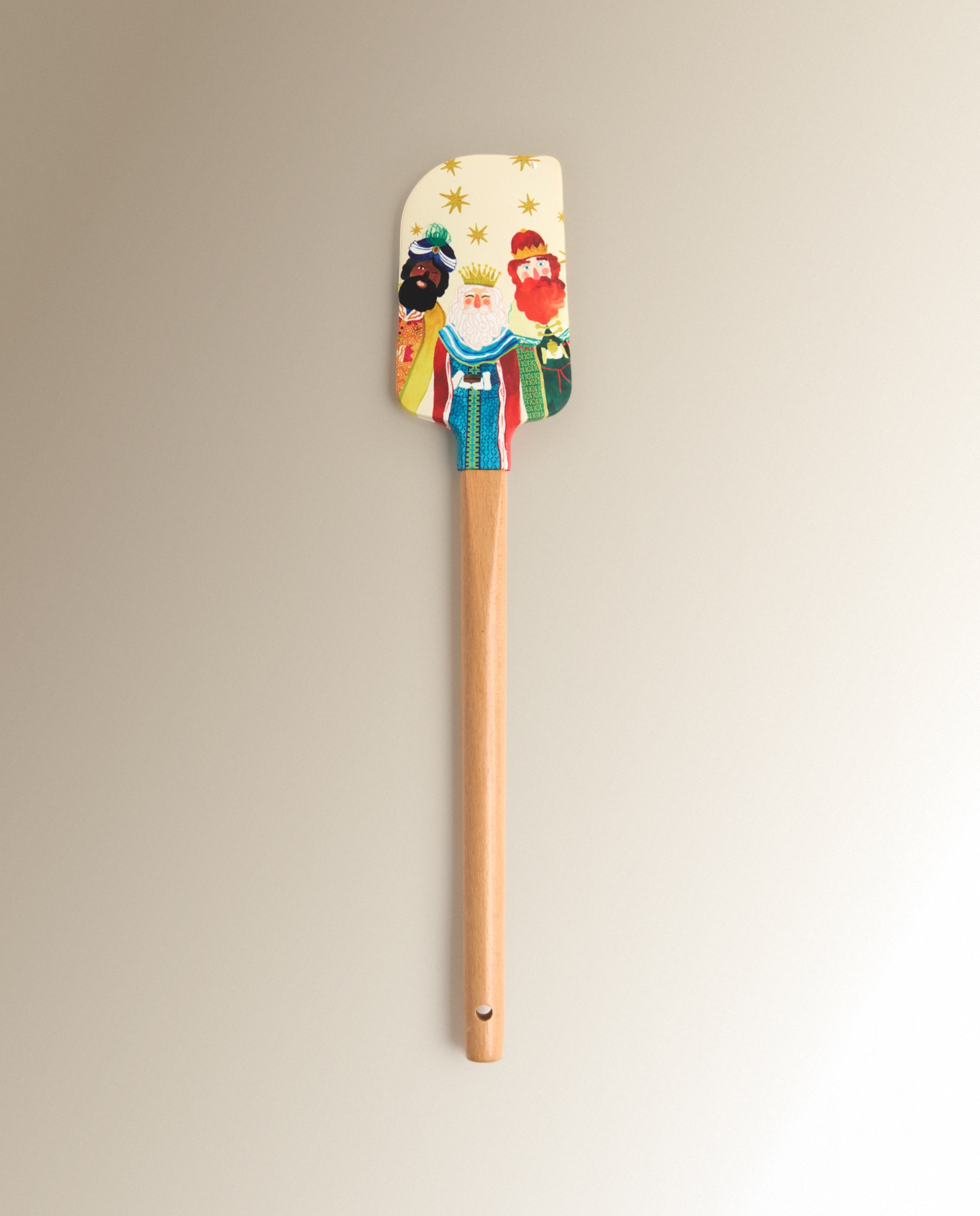 Imagen 1 de Espátula lisa de silicona Reyes Magos - Multicolor Multicolor