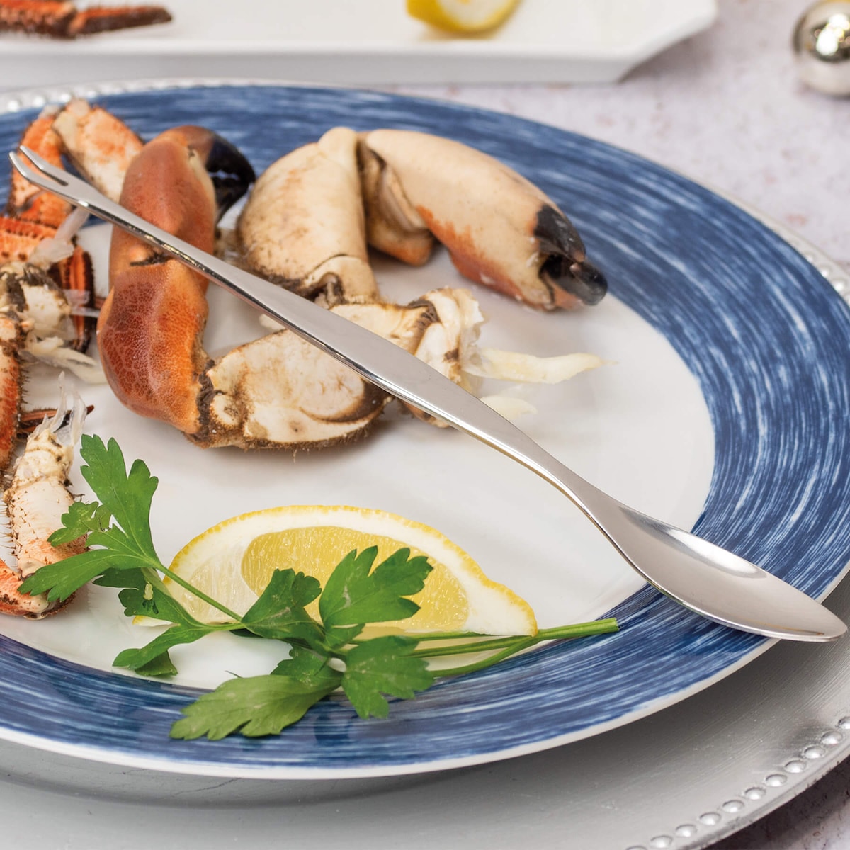 Conjunto de 4 garfos para marisco 3 Cravos Aço-1