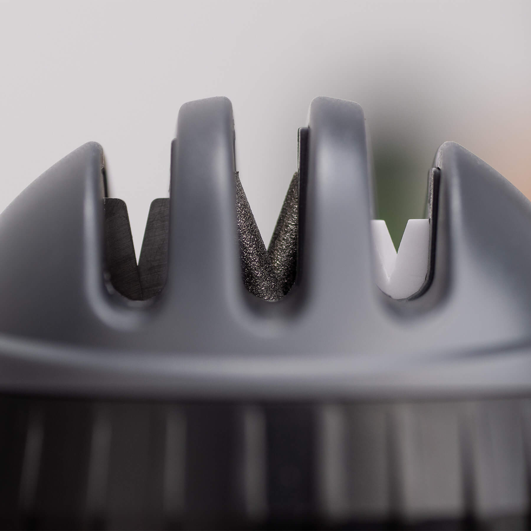 Afiador de facas em 3 passos com ventosa Preto-5