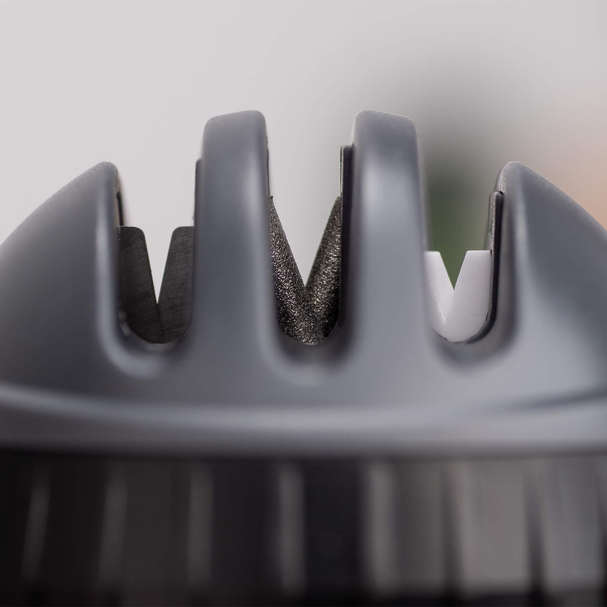 Afiador de facas em 3 passos com ventosa Preto-5