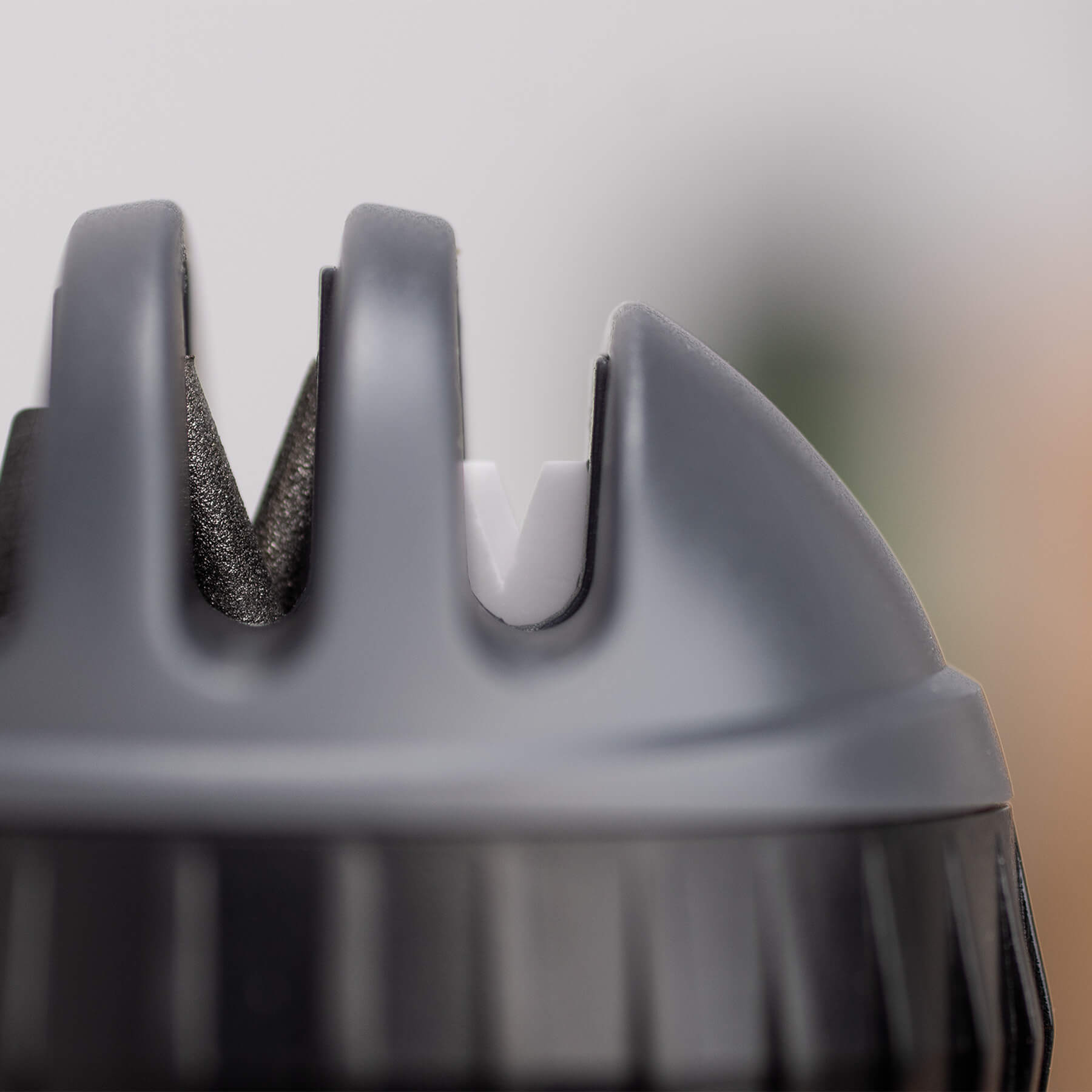 Afiador de facas em 3 passos com ventosa Preto-6