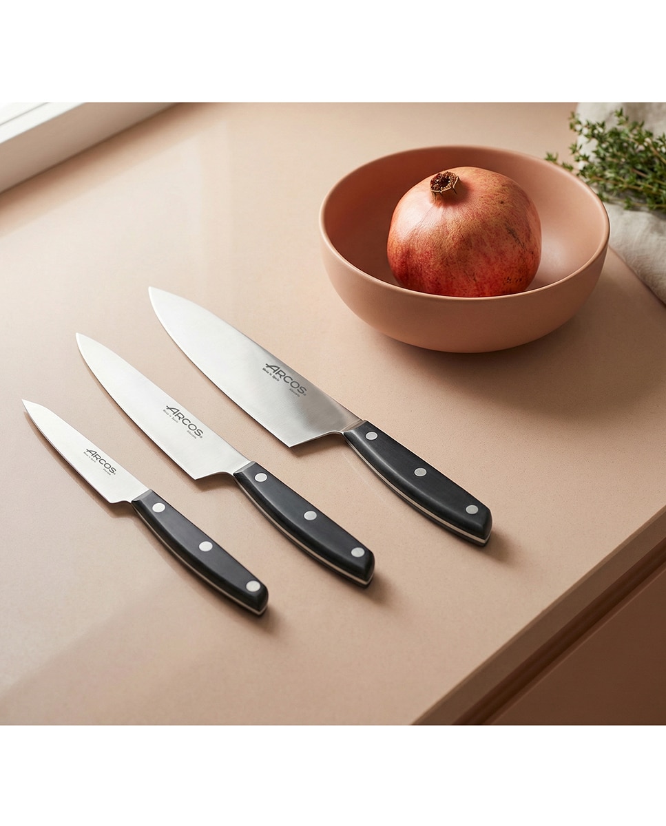 Faca de Cozinha 210 mm Série Ibiza Preto-7